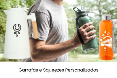 Garrafas e Squeezes Personalizados